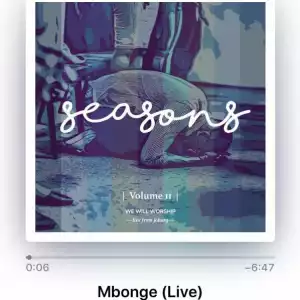 We Will Worship - Mbonge (Live)